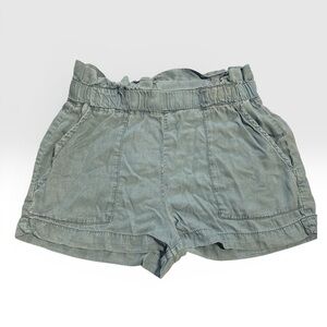 Streetwear Society High Waist Blue Shorts